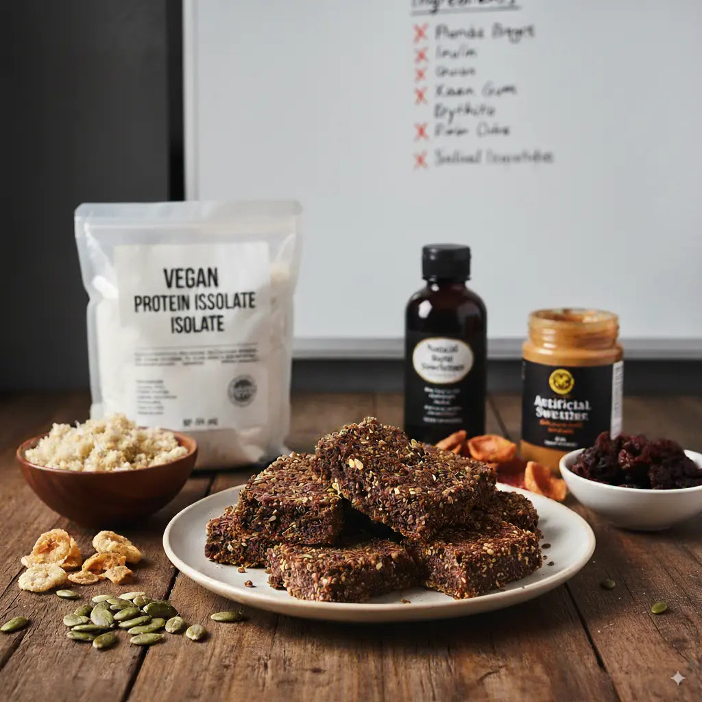 WARNING: Homemade Vegan Protein Bars Linked to Gut Damage—The 8 Worst Ingredients You’re Using