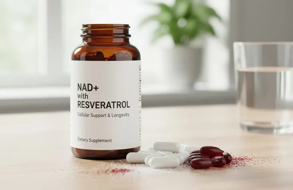 NAD with Resveratrol Supplement: The Ultimate Longevity and Anti-Aging Formula