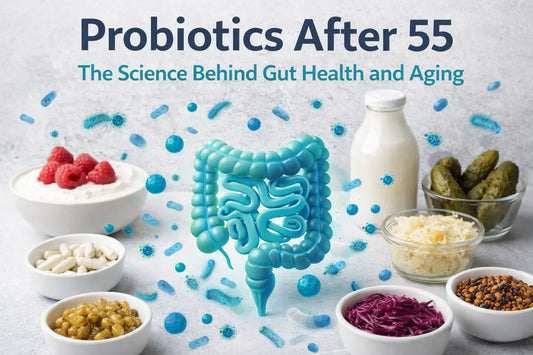 Probiotics After 55 The Science Behind Gut Health and Aging
