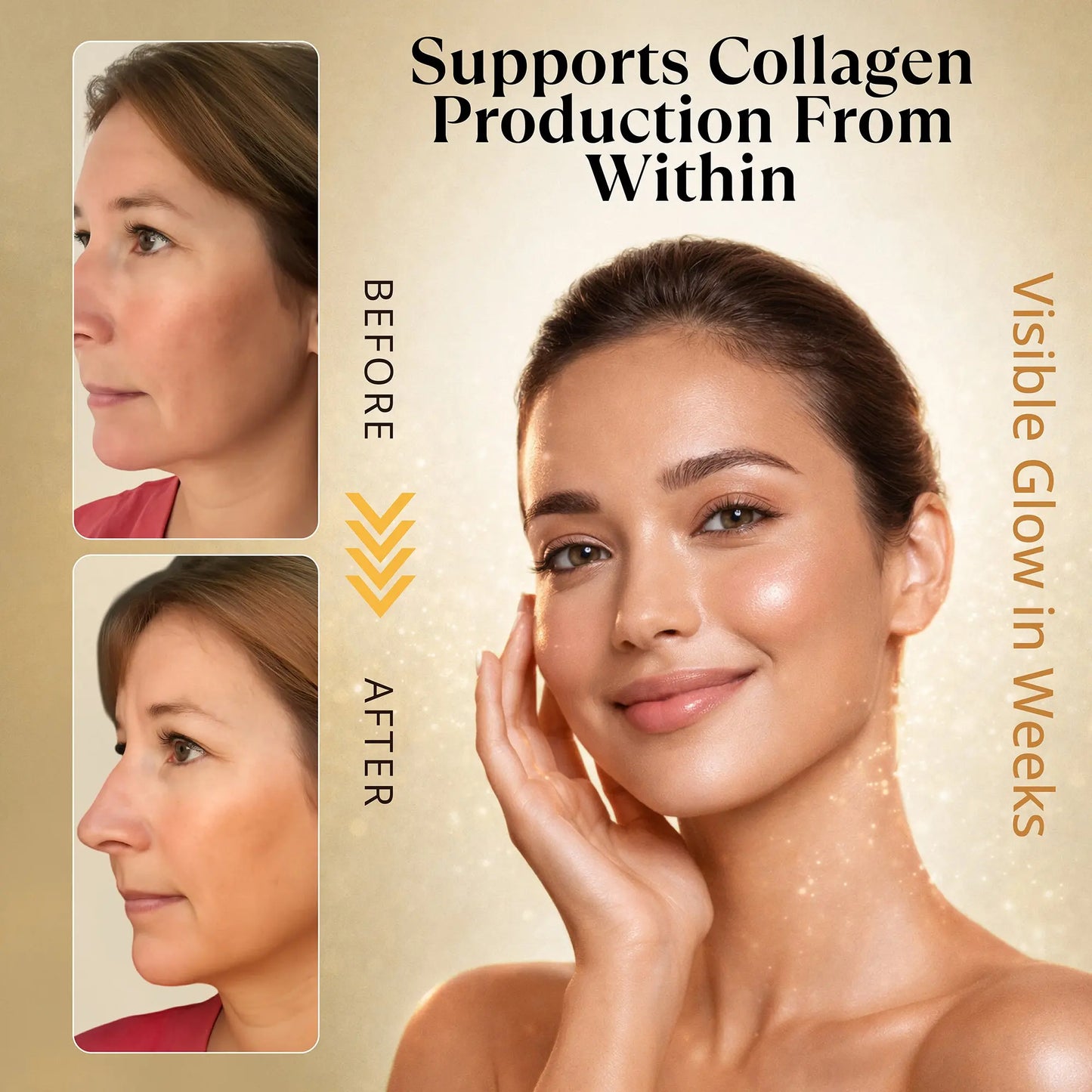 Elev8ng Vegan Collagen Protein Shake - Banana Goldman Labs