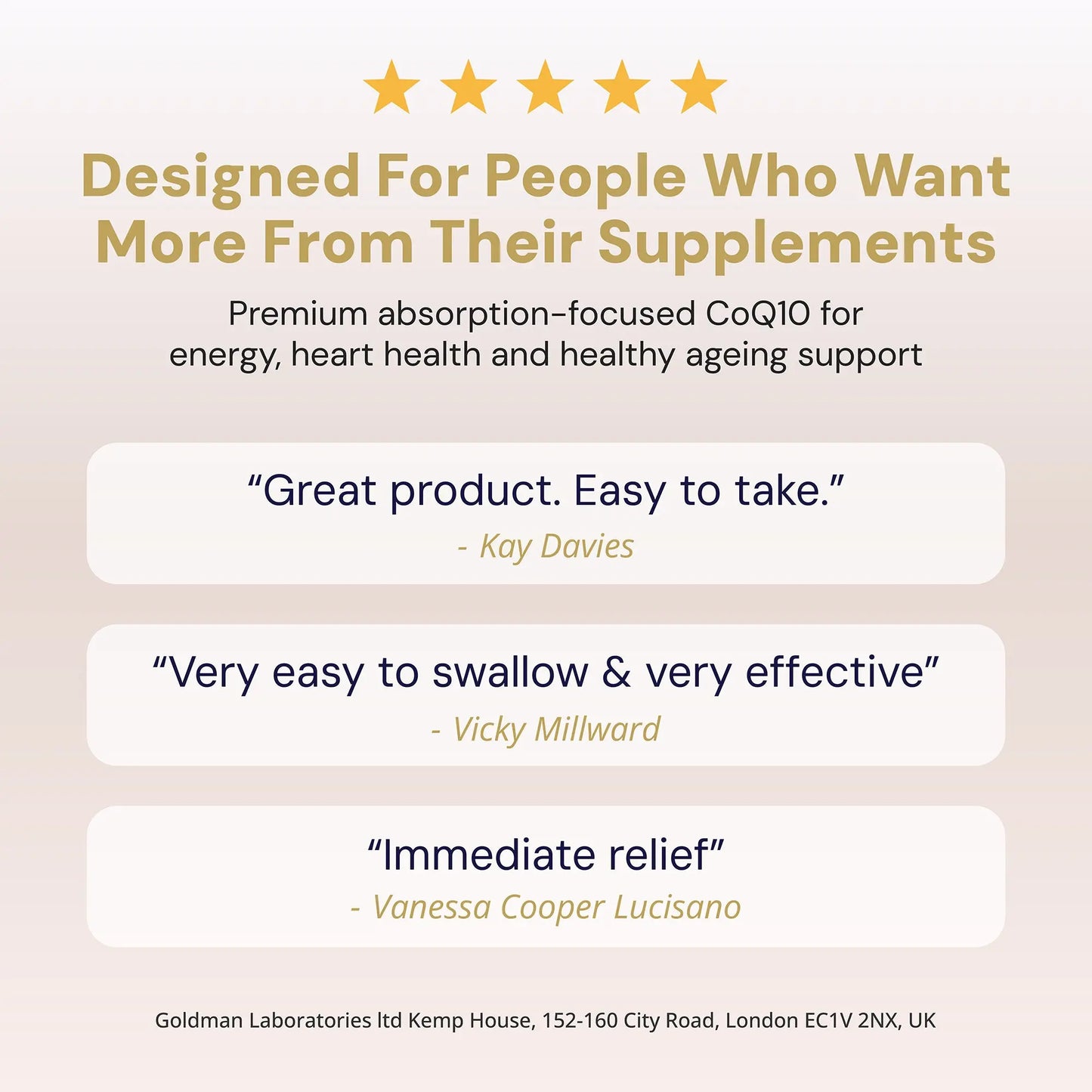 Optimcell® Liposomal CoQ10 - 30 Caps Goldman Labs