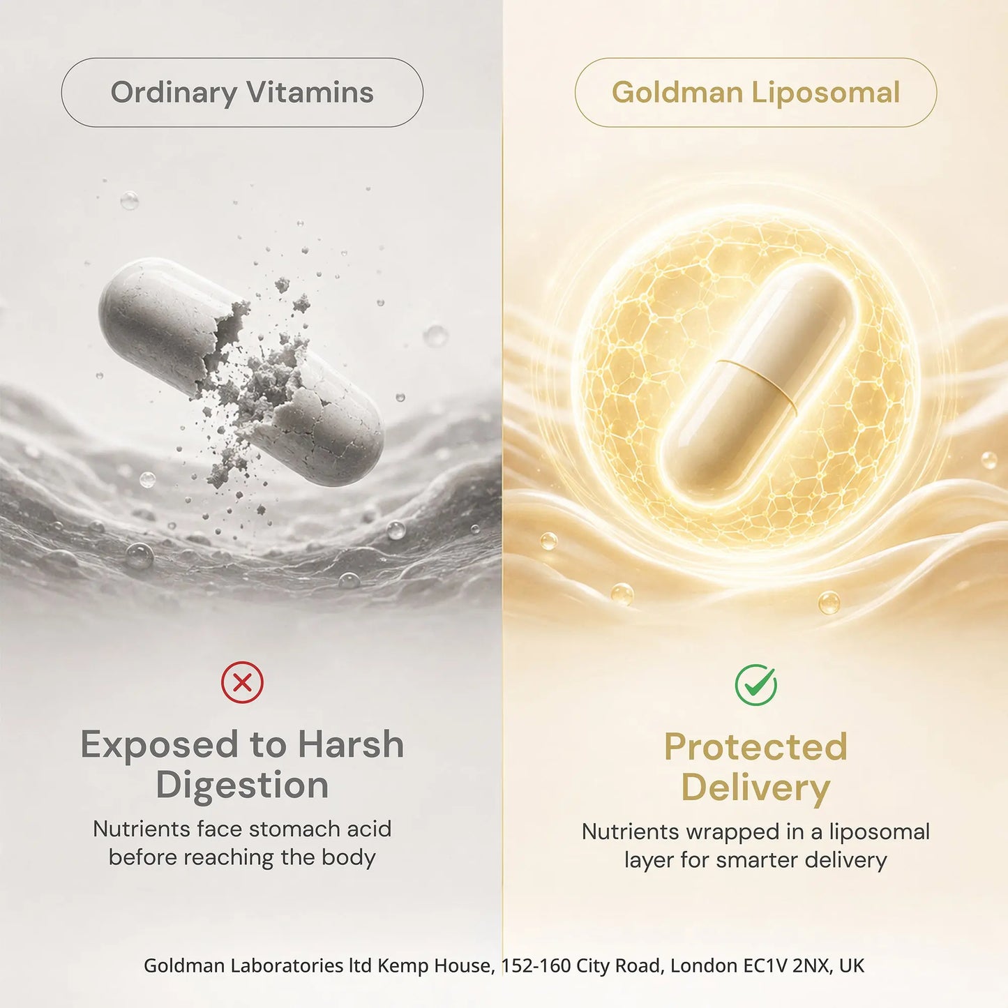 Optimcell® Liposomal Mutivitamins – 30 Caps Goldman Labs