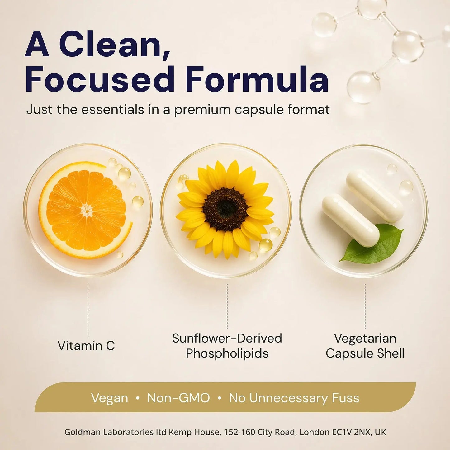 Optimcell® Liposomal Vitamin C 500mg - 60 Caps Goldman Labs