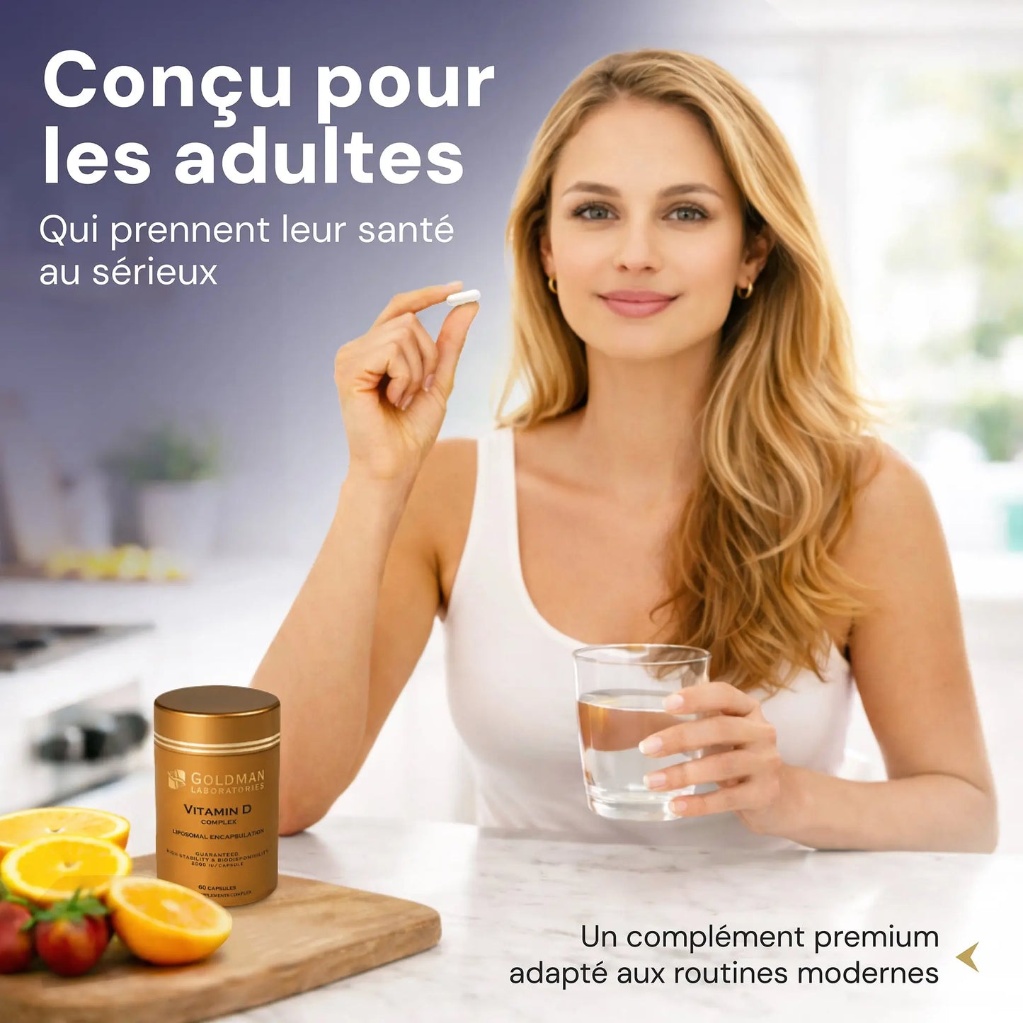 Optimcell® Liposomal Vitamin D Complex - 60 Caps Goldman Labs