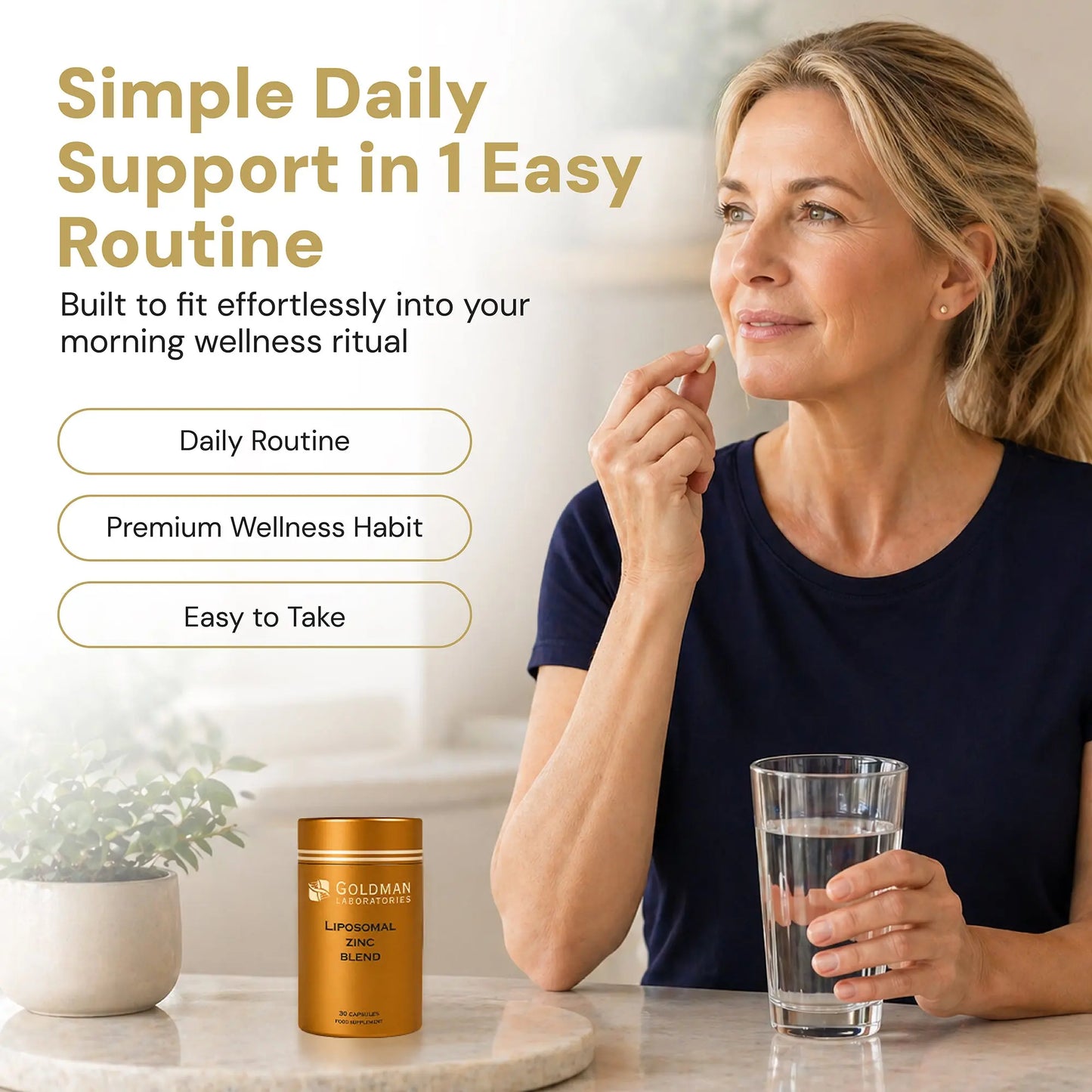 Optimcell® Liposomal Zinc Complex - 30 Caps Goldman Labs